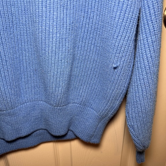 Zara Cerulean Blue Sweater - Picture 4 of 10